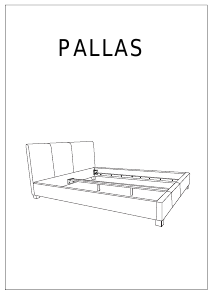 Manual de uso JYSK Pallas (159x204) Estructura de cama