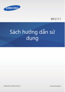 Hướng dẫn sử dụng Samsung SM-C111 Điện thoại di động