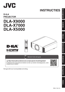 Handleiding JVC DLA-X5000BE Beamer