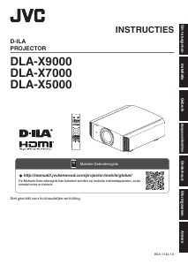 Handleiding JVC DLA-X7000BE Beamer