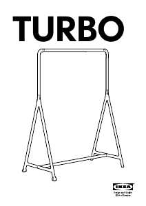 Kasutusjuhend IKEA TURBO Riidenagi