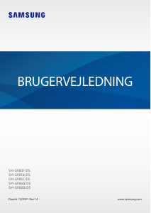 Brugsanvisning Samsung SM-G988B/DS Galaxy S20 Ultra Mobiltelefon