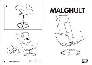 Manuale IKEA MALGHULT Poltrona