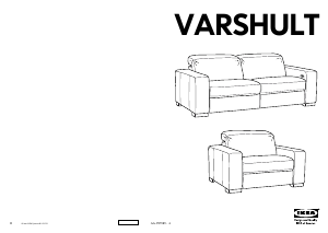Manuál IKEA VARSHULT Křeslo