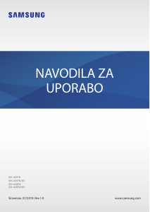 Priročnik Samsung SM-J610FN/DS Galaxy J6 Plus Mobilni telefon