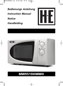 Handleiding Holland Electro MW9519HMWH Magnetron