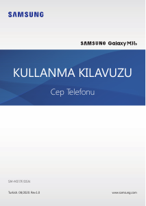 Kullanım kılavuzu Samsung SM-M317F/DSN Galaxy M31s Cep telefonu