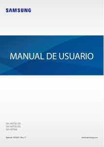 Manual de uso Samsung SM-N970F/DS Galaxy Note 10 Teléfono móvil