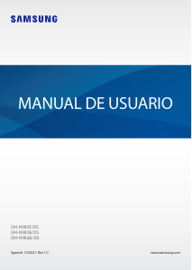 Manual de uso Samsung SM-N981B/DS Galaxy Note 20 Teléfono móvil