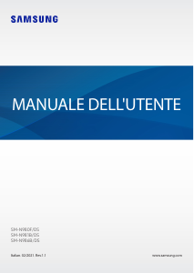 Manuale Samsung SM-N981B/DS Galaxy Note 20 Telefono cellulare