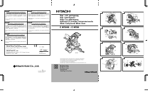 Handleiding Hitachi C 8FSE Cirkelzaag