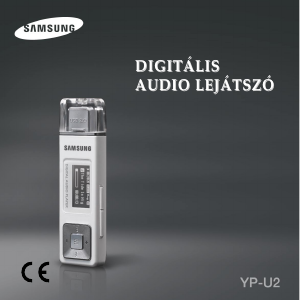 Használati útmutató Samsung YP-U2X MP3-lejátszó