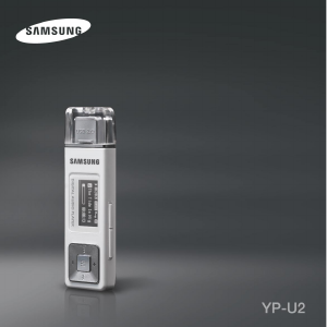 Manual de uso Samsung YP-U2XB Reproductor de Mp3
