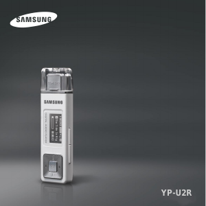 Mode d’emploi Samsung YP-U2Z Lecteur Mp3