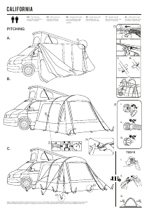 Manuál Vango California Air Tall Roleta