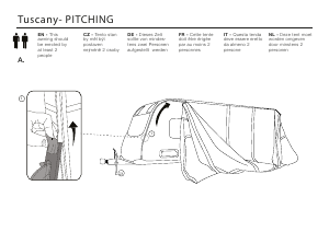 Bedienungsanleitung Vango Tuscany Air 500 Elements ProShield Vorzelt