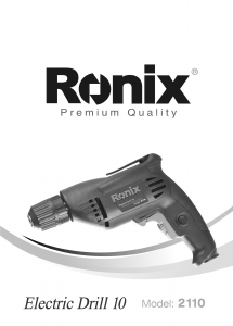 Manual Ronix 2110 Impact Drill