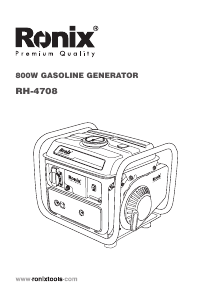 Handleiding Ronix RH-4708 Generator