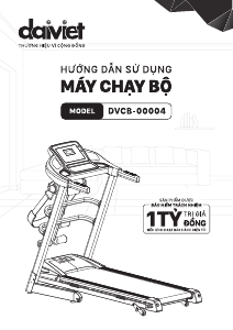 Hướng dẫn sử dụng Makano DVCB-00004 Máy chạy bộ