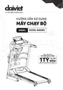 Hướng dẫn sử dụng Makano DVCB-00005 Máy chạy bộ