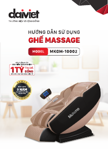 Hướng dẫn sử dụng Makano MKGM-10002 Thiết bị xoa bóp