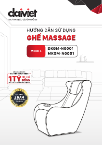 Hướng dẫn sử dụng Makano MKGM-N0001 Thiết bị xoa bóp