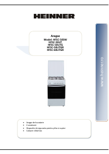 Handleiding Heinner HFSC-50LITGR Fornuis