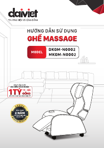 Hướng dẫn sử dụng Makano MKGM-N0002 Thiết bị xoa bóp