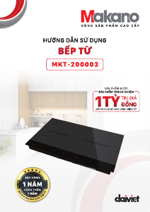 Hướng dẫn sử dụng Makano MKT-200003 Tarô