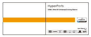 Handleiding HyperPorts DS0001 Docking Station