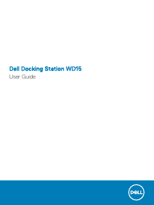 Manual Dell WD15 Docking Station