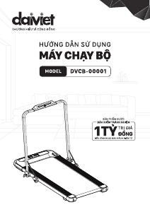 Hướng dẫn sử dụng Daikiosan DVCB-00001 Máy chạy bộ