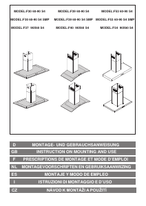 Manual de uso Airforce F53 60-90 S4 SMP Campana extractora