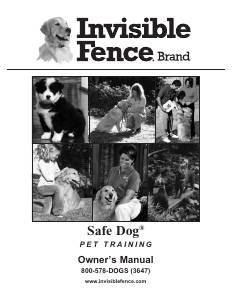 Handleiding Invisible Fence Safe Dog Elektronische halsband