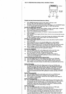 Manual Silva 56029 Step Counter