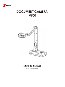 Manual Joyusing V500 Document Camera