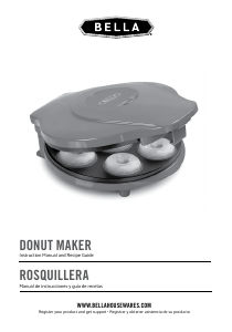 Manual de uso Bella 17217 Maquina de donuts