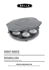 Manual de uso Bella 17216 Maquina de donuts