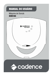 Manual Cadence DON100 Máquina de donuts