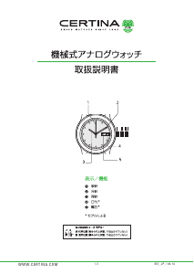 Manual Certina Heritage C024.407.11.051.00 DS-2 Watch