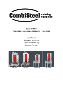 Manual CombiSteel 7481.0040 Doner Grill