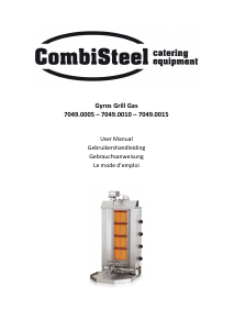 Bedienungsanleitung CombiSteel 7049.0010 Dönergrill