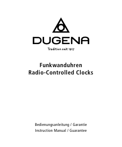 Manual Dugena 4460655 Clock