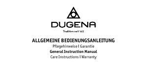 Bedienungsanleitung Dugena Quadra Ceramica Armbanduhr