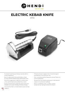 Manual Hendi 267264 Electric Knife