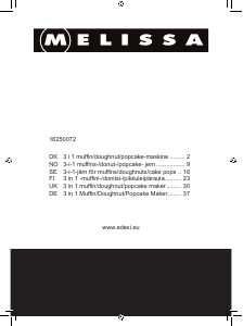 Bedienungsanleitung Melissa 16250072 Donut Maker