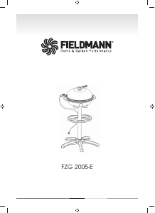 Instrukcja Fieldmann FZG 2005-E Grill