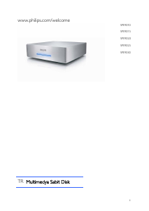 Kullanım kılavuzu Philips SPE9010CC Sabit disk sürücüsü