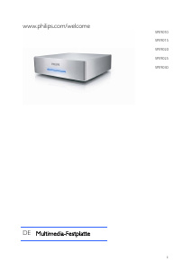 Bedienungsanleitung Philips SPE9015CC Festplatte