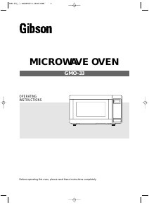 Handleiding Gibson GMO-33 Magnetron